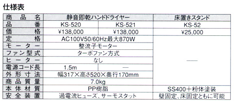 INAXハンドドライヤー